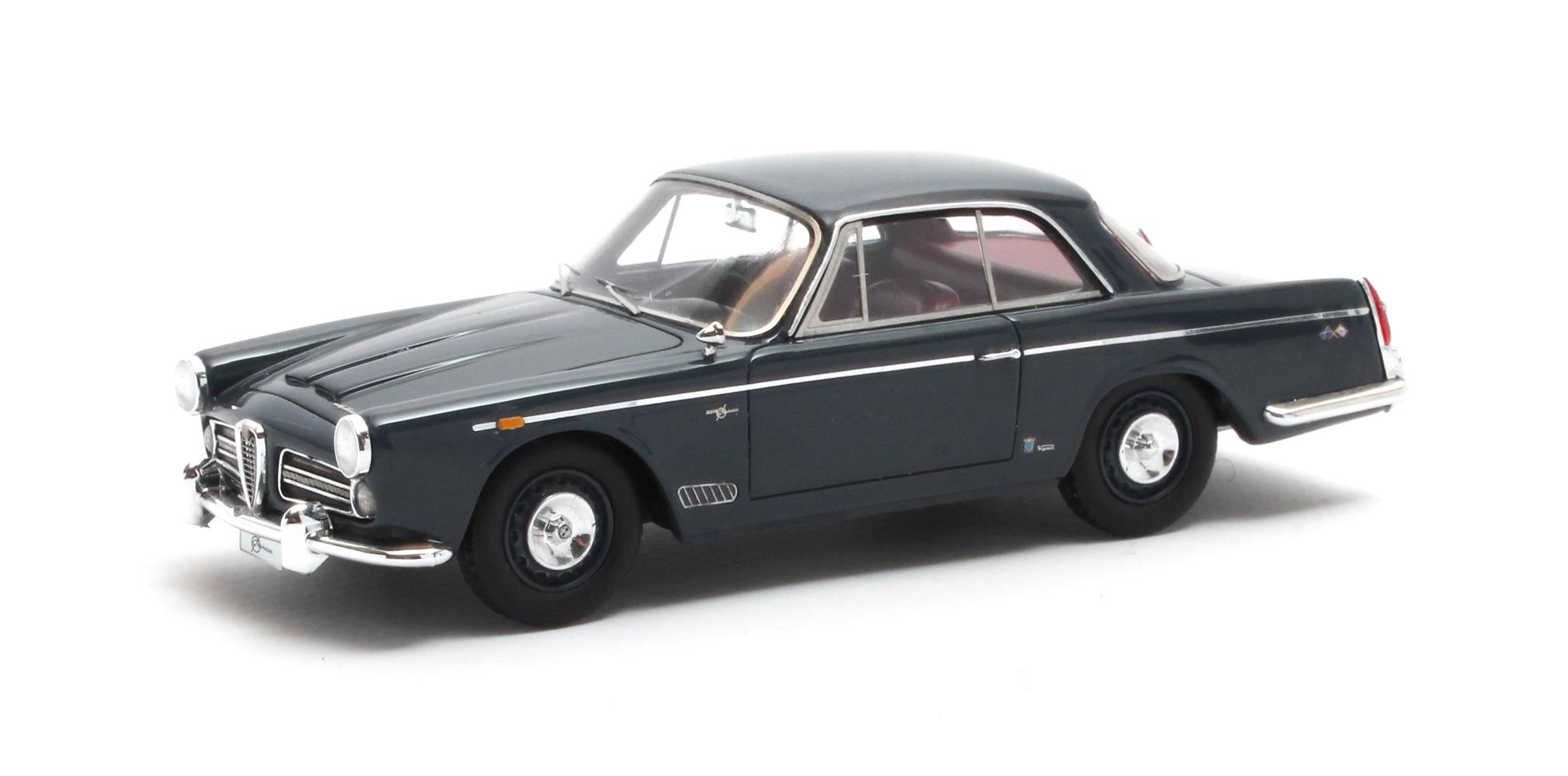 Alfa Romeo 2000S Vignale 1958 Grijs - 1:43